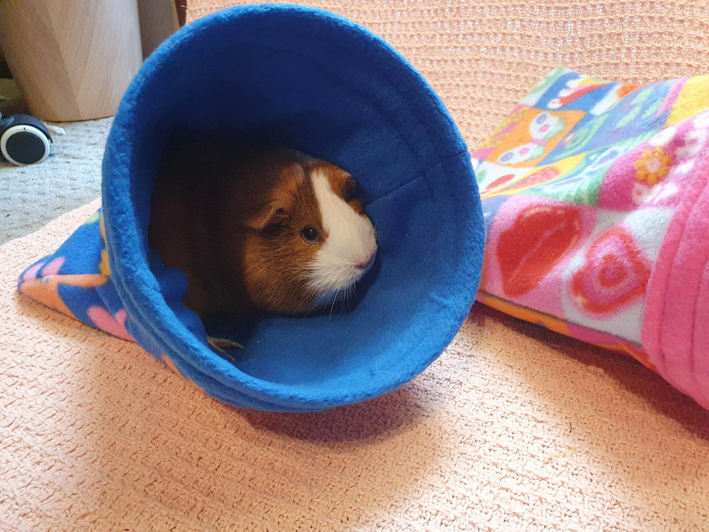 Handmade cuddle pouches / cuddle sacks for small animals like Guinea Pigs