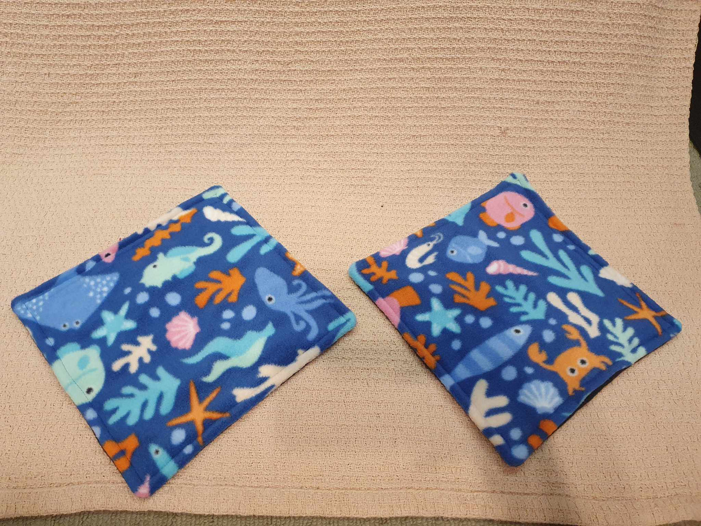 Small handmade pee pads for small animals, Guinea Pigs, Bunnies, etc.