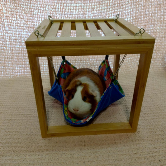 Hammocks with wooden stand for Guinea Pigs and other small animals